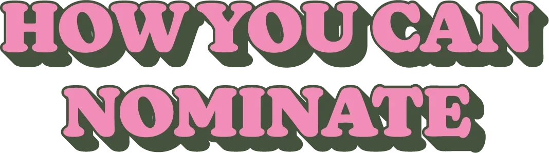 How You Can Nominate
